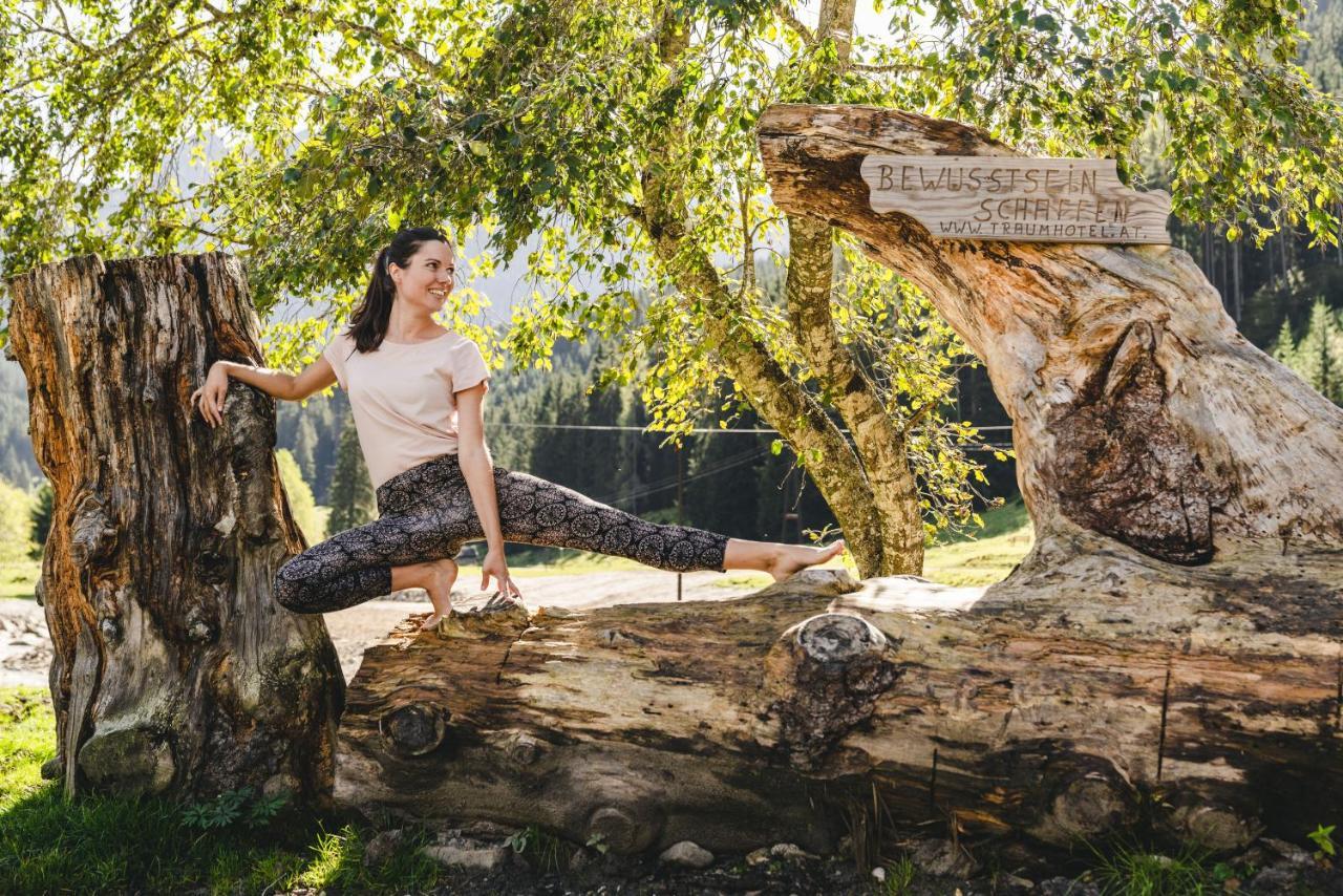 Traumhotel Alpina Superior --Yoga Und Ayurvedahotel (Adults Only) Gerlos Exterior foto